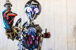 Transformer Roboter Fahrradkunst - Oliver Dürr