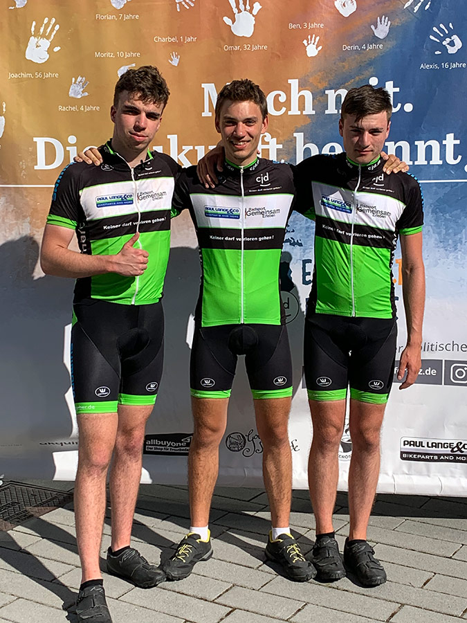 Maxim, Niclas und Julian - Abiturienten aus Rostock auf großer Radreise