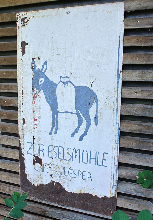 An der Eselsmühle - Siebenmühlentalradweg